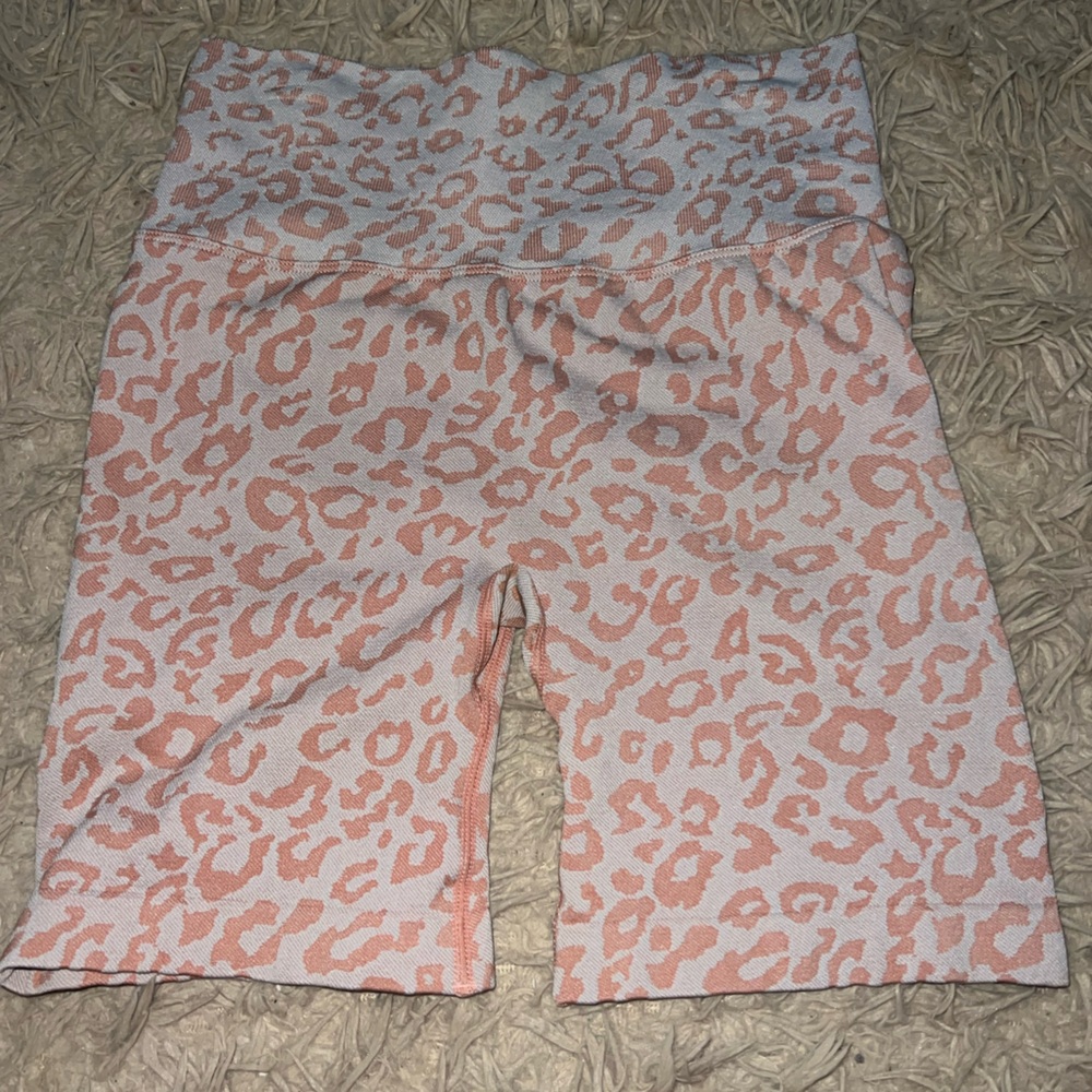 Leopard Print Pink and Cream Skirt